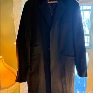 Etro Men's Elegant Black Trench Coat